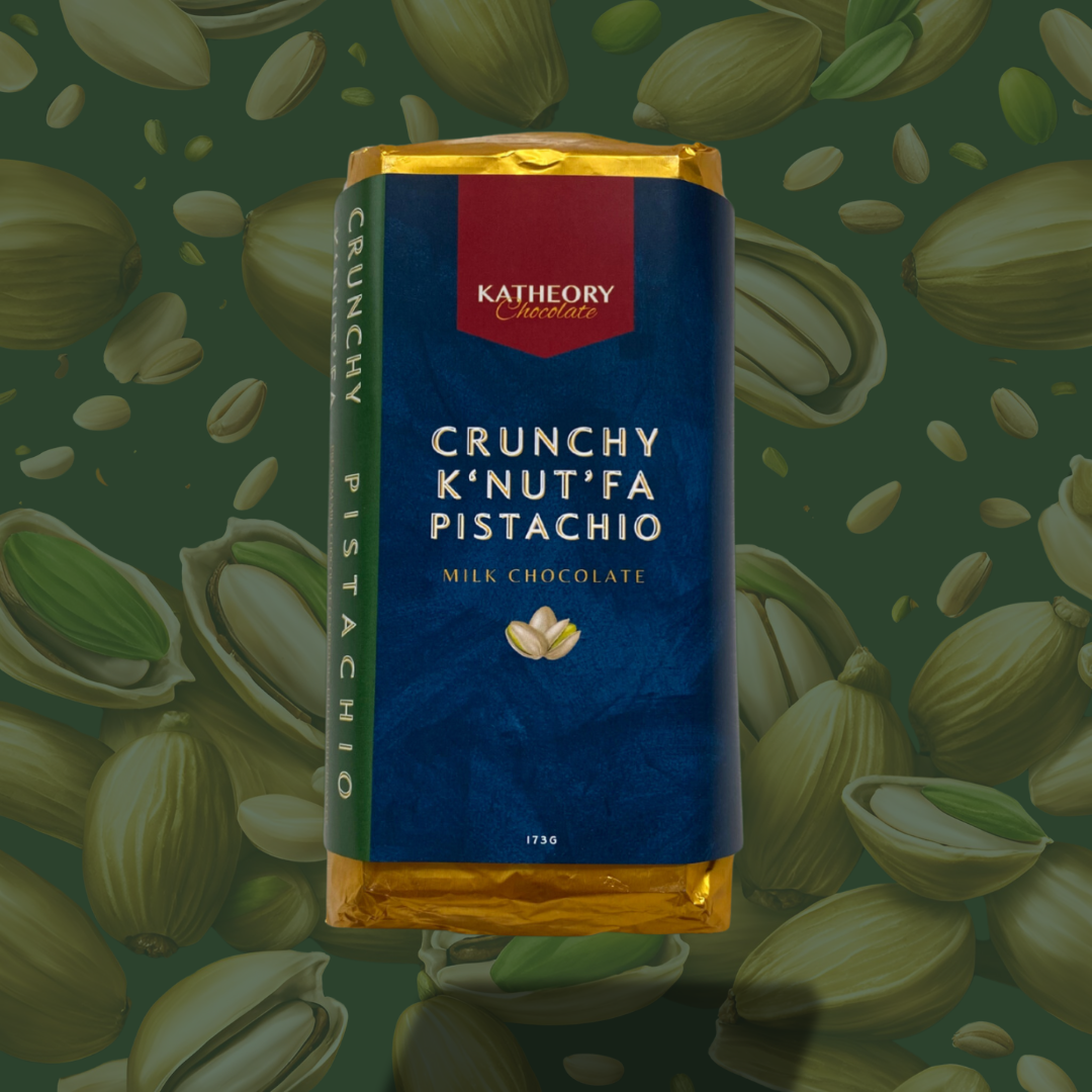 Kunafa Pistachio Crunchy Bar - Milk Chocolate